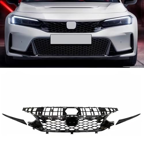 Amazon.co.jp: 車のフロントバンパーアッパーグリルメッシュ